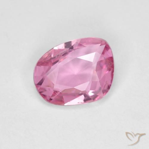 0.77ct Натуральный Средний розовый Сапфир, причудливая, VVS-VS
