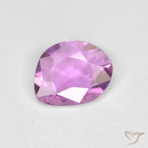 0.56ct Натуральный Розовато-пурпурный Сапфир, причудливая, VVS-VS