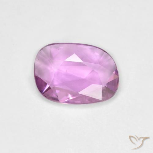 0.74ct Натуральный Интенсивный розовато-фиолетовый Сапфир, причудливая, VVS-VS