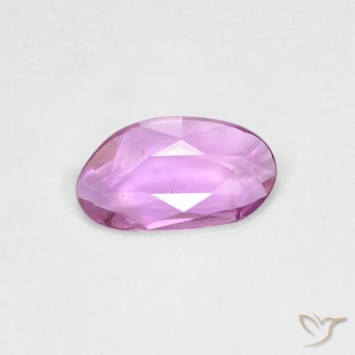 0.69ct Натуральный Средний фиолетовый Сапфир, причудливая, Чистота VS