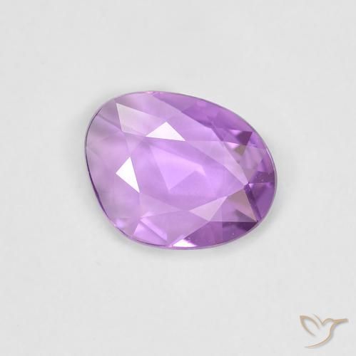 0.61ct Натуральный Сиреневый фиолетовый Сапфир, причудливая, VVS-VS