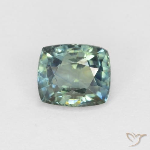 1.19ct Натуральный Многоцветный Сапфир, Подушка, VVS-VS, Photo A