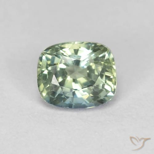 0.90ct Натуральный Многоцветный Сапфир, Подушка, Чистота VVS