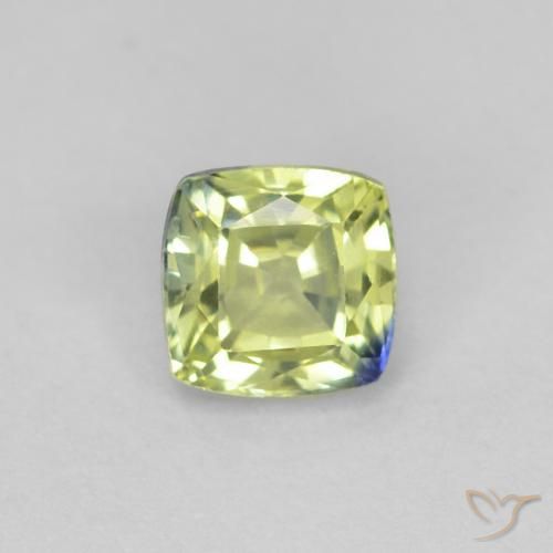 0.51ct Натуральный Многоцветный Сапфир, Подушка, VVS-VS