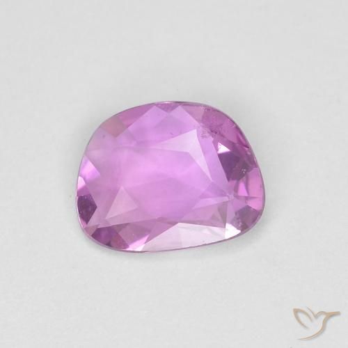 0.48ct Натуральный Medium Light-Purple Сапфир, причудливая, Чистота VS