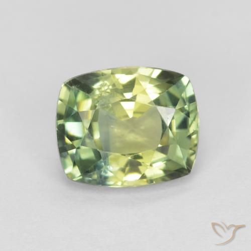 1.16ct Натуральный Многоцветный Сапфир, Подушка, Чистота VS