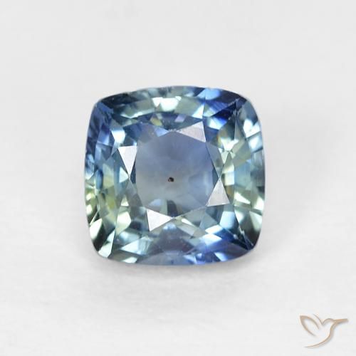 0.70ct Натуральный Темно-синий Сапфир, Подушка, Чистота VS