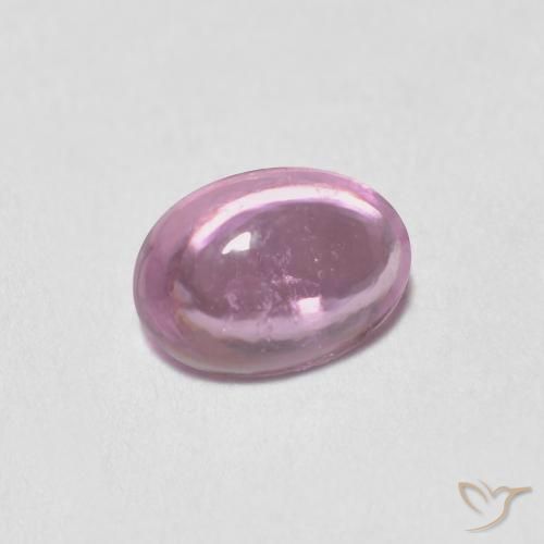 0.49ct Натуральный Очень светло-розовый Сапфир, Овал, Прозрачный