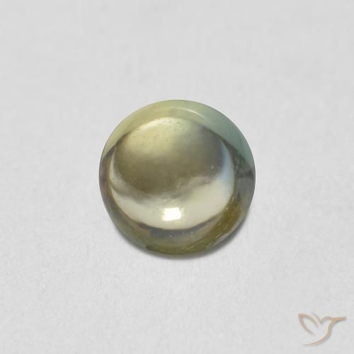 0.35ct Натуральный Многоцветный Сапфир, Круглый, Прозрачный