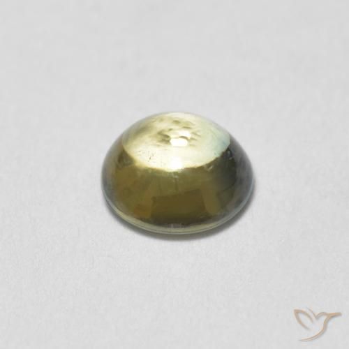 0.35 карата, натуральный Многоцветный Сапфир, Круглый, Прозрачный