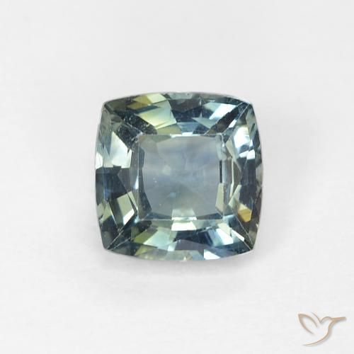 0.80ct Натуральный Многоцветный Сапфир, Подушка, Чистота VS