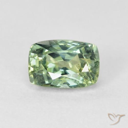 0.94ct Натуральный Многоцветный Сапфир, Подушка, Чистота VS