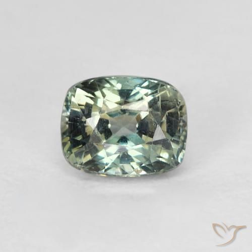 0.79ct Натуральный Многоцветный Сапфир, Подушка, VVS-VS