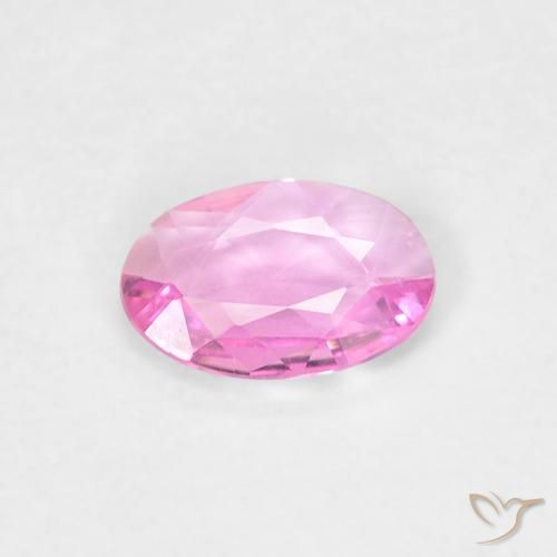 0.34ct Натуральный Средний фиолетовый Сапфир, Овал, Чистота VVS