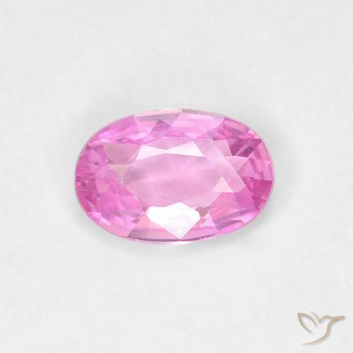 0.40ct Натуральный Интенсивный фиолетовый Сапфир, Овал, Чистота VVS