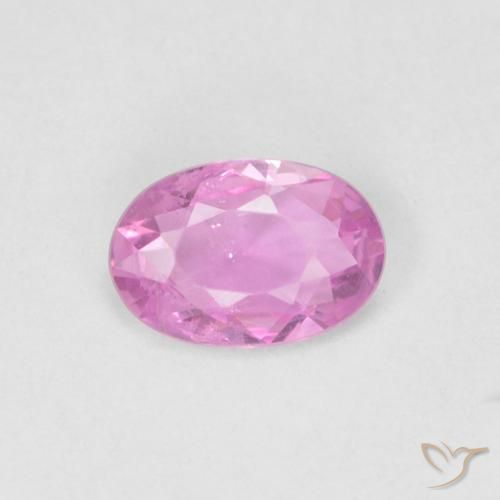 0.44ct Натуральный Розовый Сапфир, Овал, Чистота VS