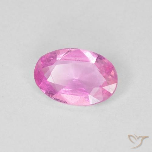 0.41ct Натуральный Розовый Сапфир, Овал, Чистота VS