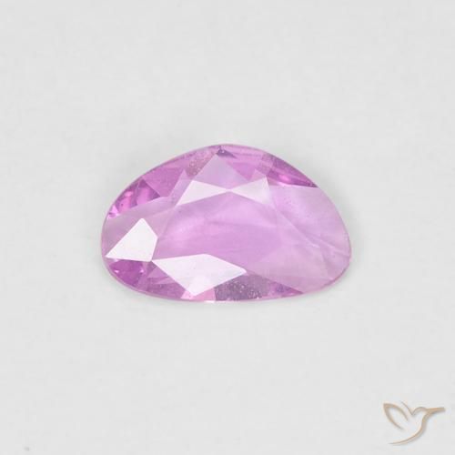 0.38ct Натуральный Светло-розовый Сапфир, причудливая, Чистота VS