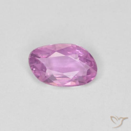 0.49ct Натуральный Medium Light-Purple Сапфир, причудливая, Чистота VVS