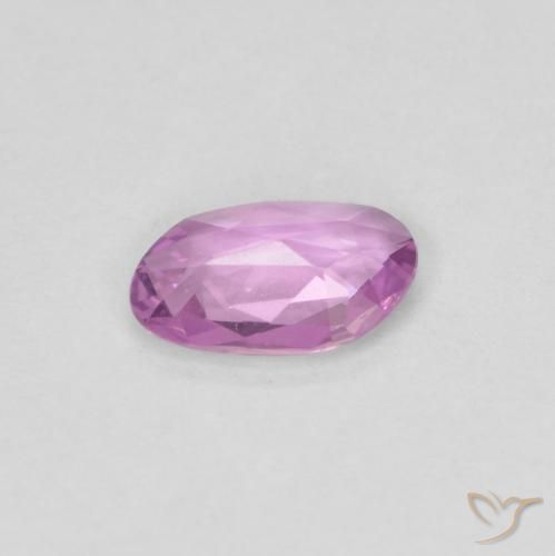 0.49 карата, натуральный Medium Light-Purple Сапфир, причудливая, Чистота VVS