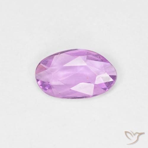 0.45ct Натуральный Электрический фиолетовый Сапфир, причудливая, Чистота VVS