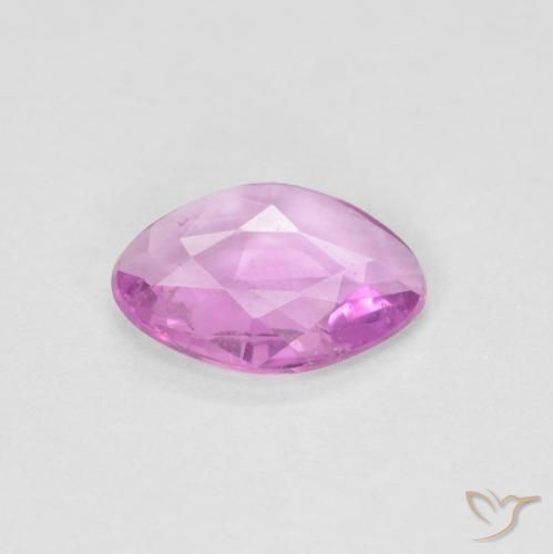 0.60ct Натуральный Средний фиолетовый Сапфир, причудливая, Чистота VS