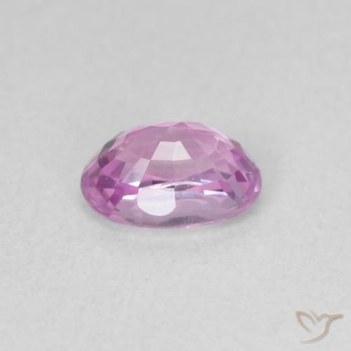 0.73 карата, натуральный Medium Light-Purple Сапфир, Овал, Чистота VVS
