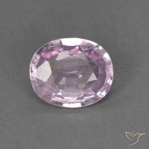 0.48ct Натуральный Средний розовый Сапфир, Овал, Чистота VS