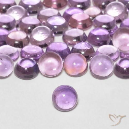 0.27ct Натуральный Темно-пурпурный Сапфир, Круглый, Прозрачный