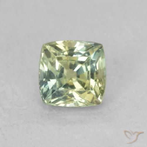0.64ct Натуральный Многоцветный Сапфир, Подушка, VS-SI