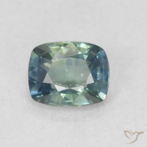 0.58ct Натуральный Многоцветный Сапфир, Подушка, Чистота VS
