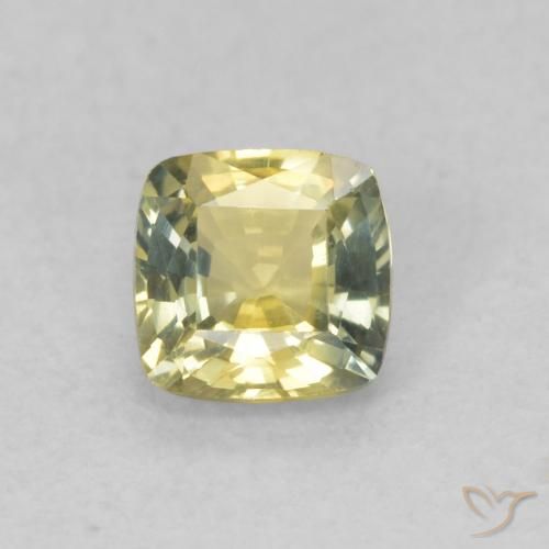 0.56ct Натуральный Многоцветный Сапфир, Подушка, Чистота VVS