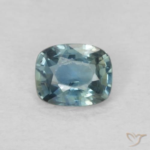 0.49ct Натуральный Многоцветный Сапфир, Подушка, VVS-VS
