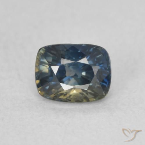 0.47ct Натуральный Многоцветный Сапфир, Подушка, Чистота VVS