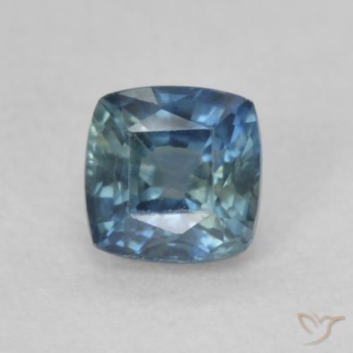 0.54ct Натуральный Многоцветный Сапфир, Подушка, VVS-VS
