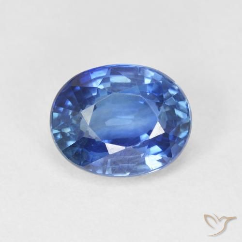 3.51ct Натуральный Васильково-синий Сапфир, Овал, VVS-VS
