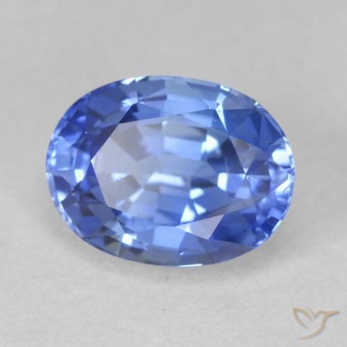 2.16ct Натуральный Средний темно-синий Сапфир, Овал, Чистота VS