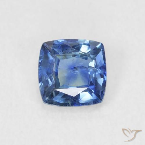0.55ct Натуральный Темно-синий Сапфир, Подушка, VS-SI