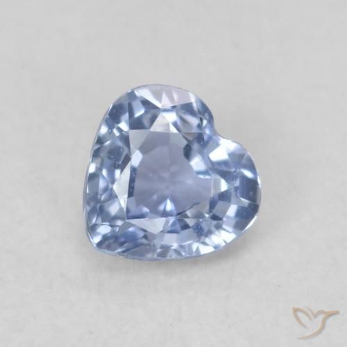 0.36ct Натуральный Голубые Сапфир, Сердце, VVS-VS
