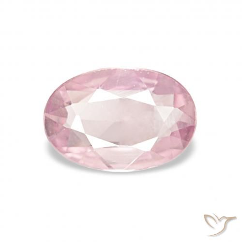 0.43ct Кораллово-розовый Сапфир, Овал, Чистота VVS