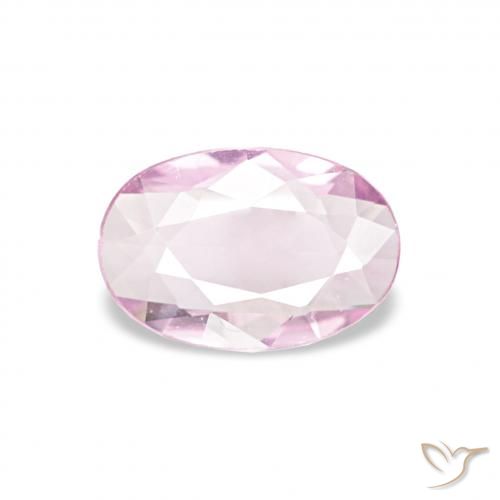 0.32ct Жевательная резинка розовый Сапфир, Овал, Чистота VVS