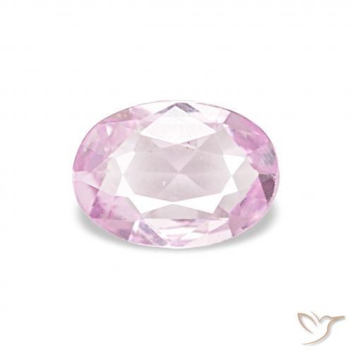0.43ct Светло-фиолетовый-розовый Сапфир, Овал, Чистота VVS