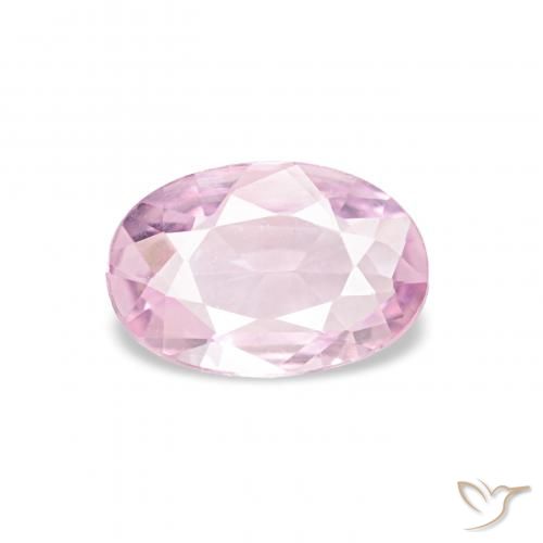 0.42ct Светло-розовый Сапфир, Овал, Чистота VS