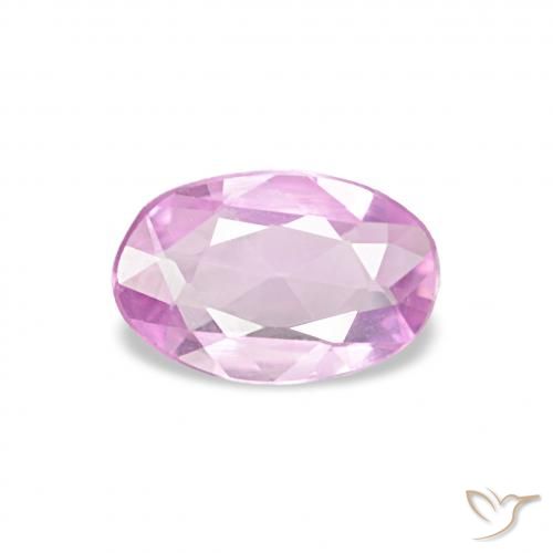 0.33ct Светло-пурпурный Сапфир, Овал, Чистота VVS
