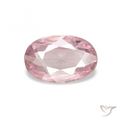 0.42ct Светло-розовый Сапфир, Овал, Чистота VVS