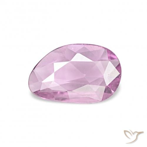 0.60ct Средний розовый Сапфир, причудливая, Чистота VS