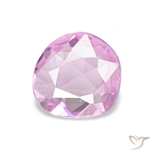 0.58ct Светло-розовато-фиолетовый фиолетовый Сапфир, причудливая, Чистота VVS