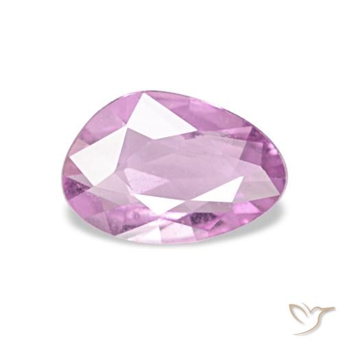 0.53ct Пурпурно-розовый Сапфир, причудливая, Чистота VS