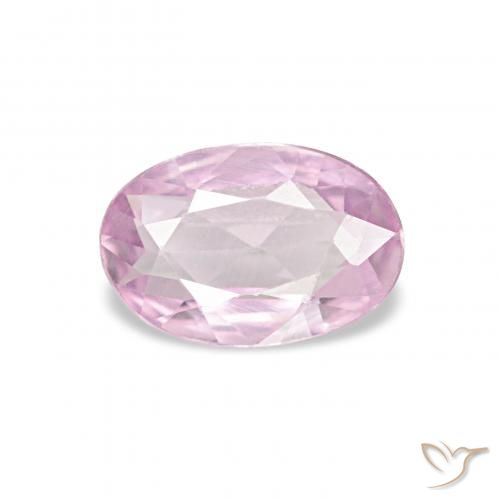 0.41ct Средний розовый Сапфир, Овал, Чистота VVS