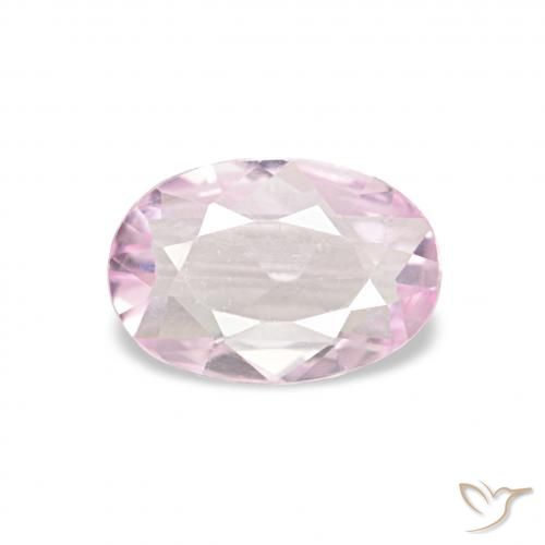 0.34ct Жевательная резинка розовый Сапфир, Овал, Чистота VVS